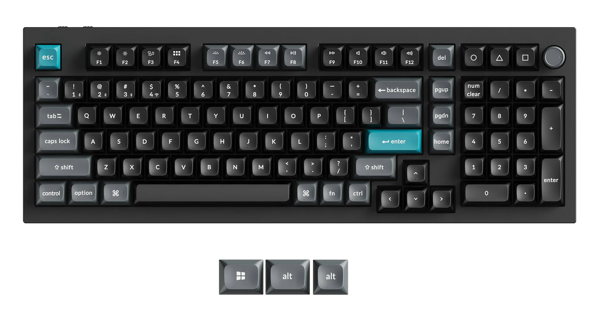 Keychron Q5 Ultra 8K Aluminum 96% Wireless Keyboard - Image 13