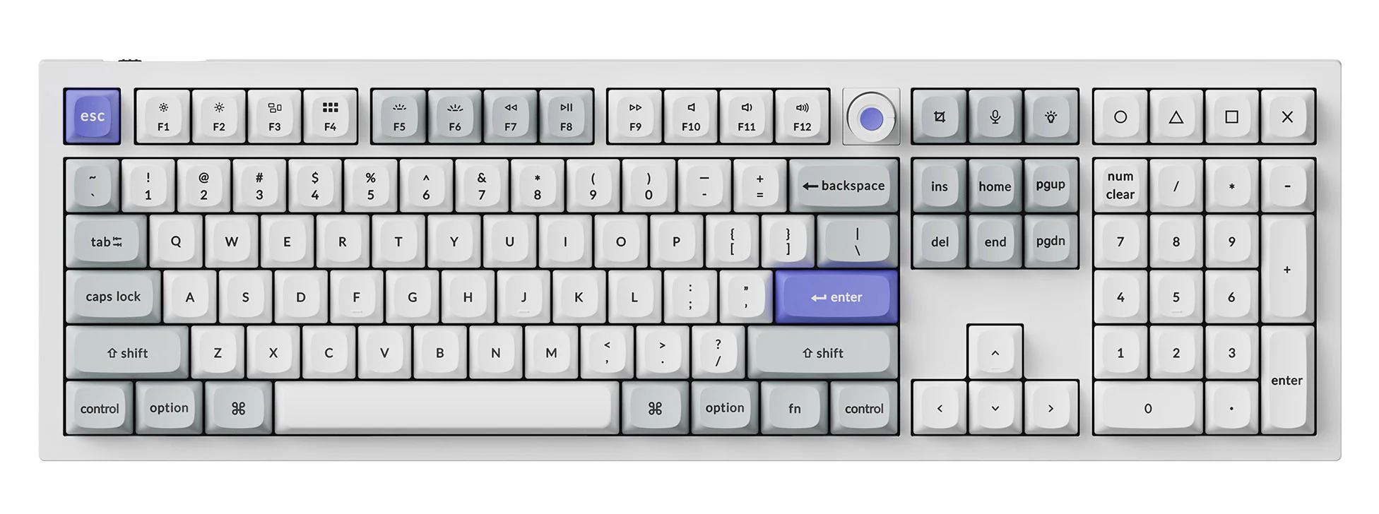 Keychron Q6 HE TMR 8K Aluminum Hotswap RGB Keyboard