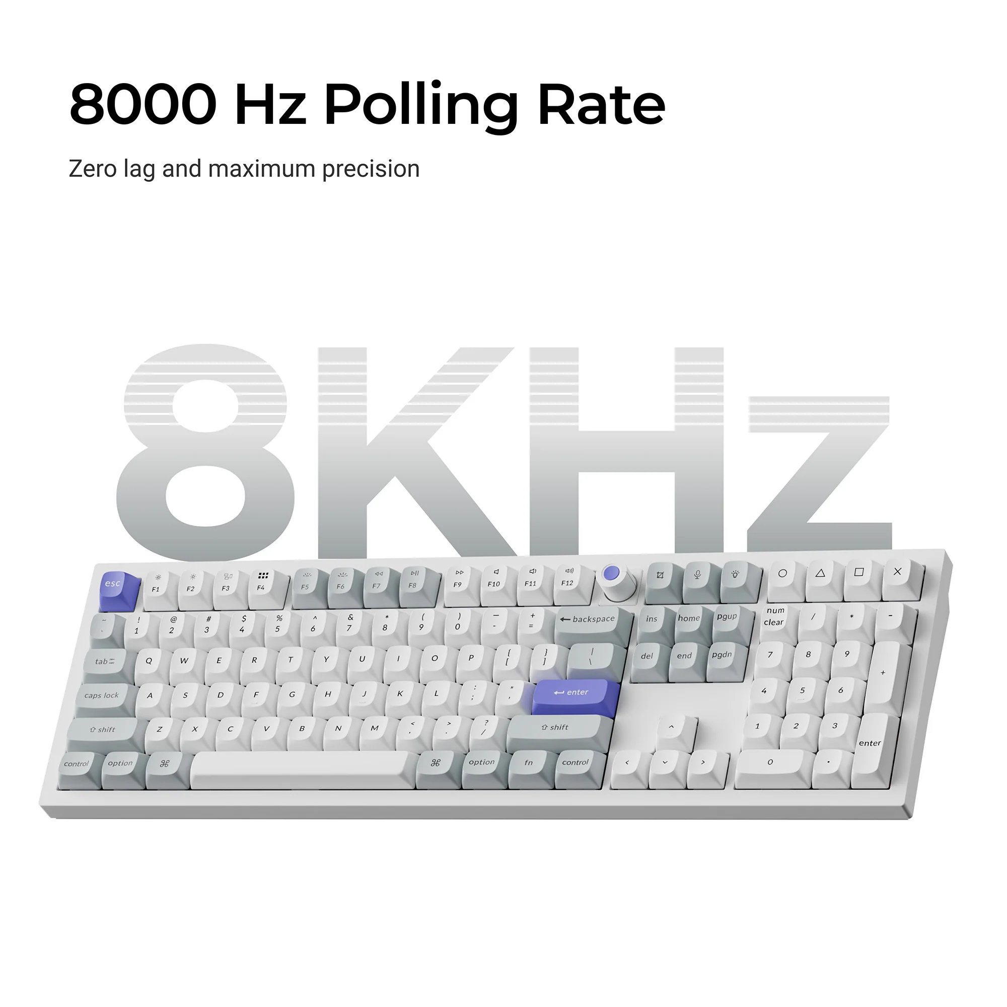Keychron Q6 HE TMR 8K Aluminum Hotswap RGB Keyboard - Image 2