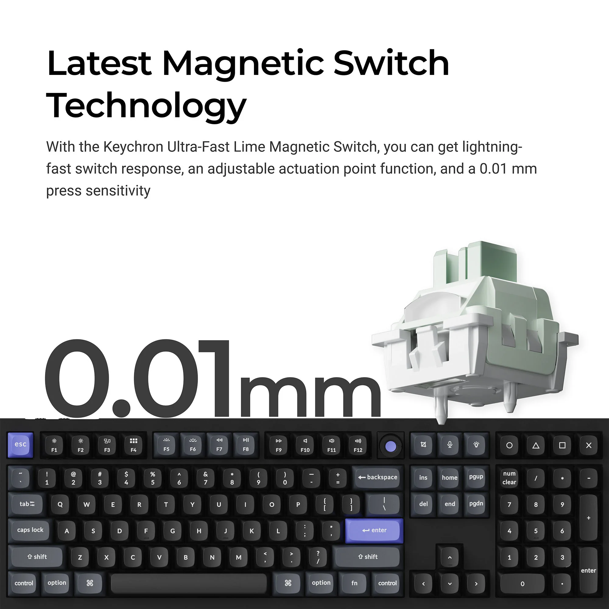 Keychron Q6 HE TMR 8K Aluminum Hotswap RGB Keyboard - Image 6