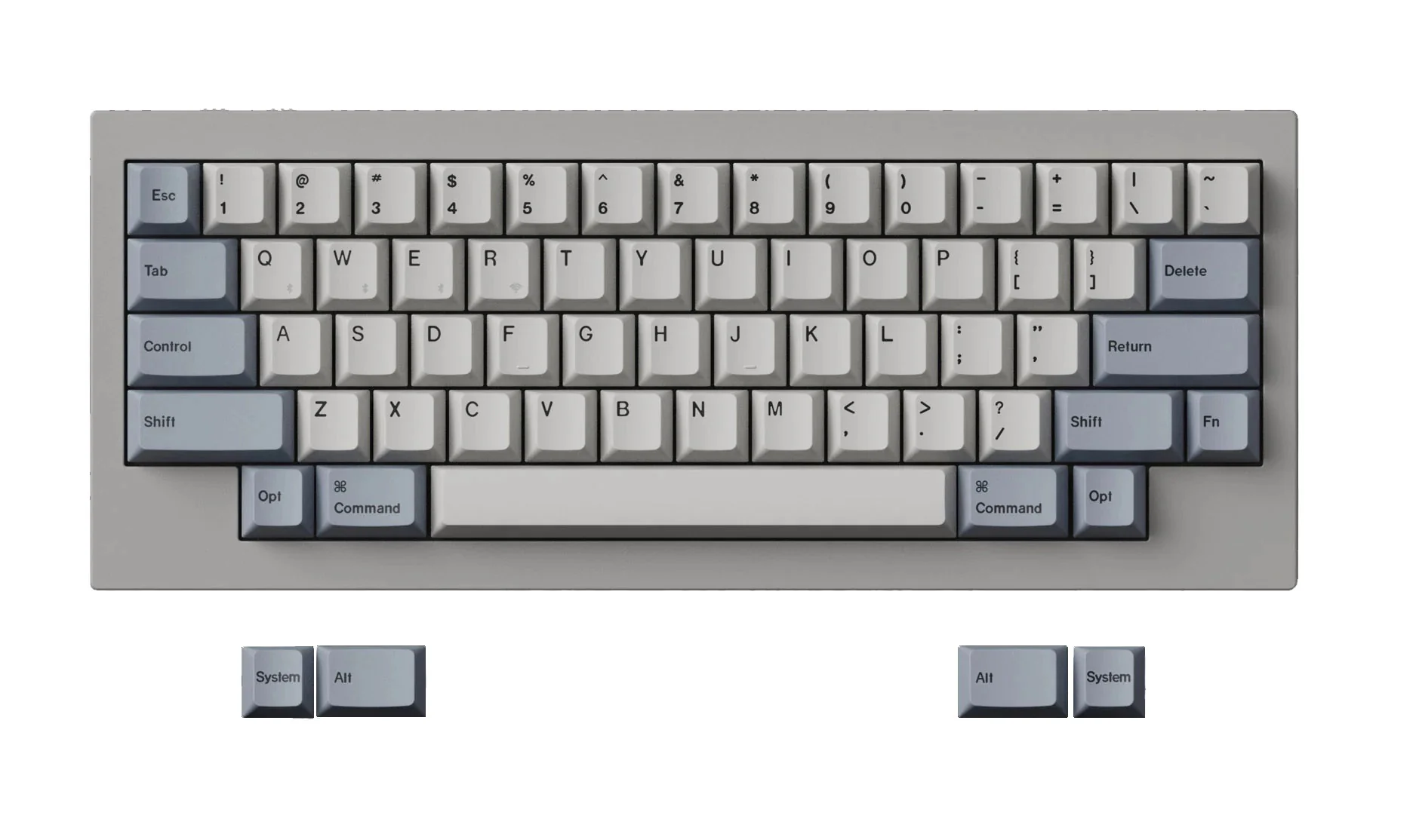 Keychron Q60 Max Retro Aluminum 60% Hotswap Wireless Keyboard