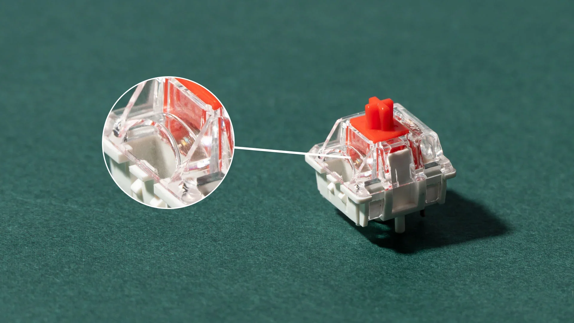 Keychron Super Red 45g Linear PCB Mount Switch - Image 5