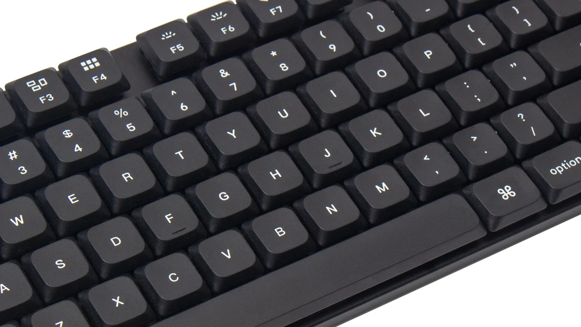 Keychron White on Black 118 Key LSA Profile Double Shot PBT Keycap Set - Image 7