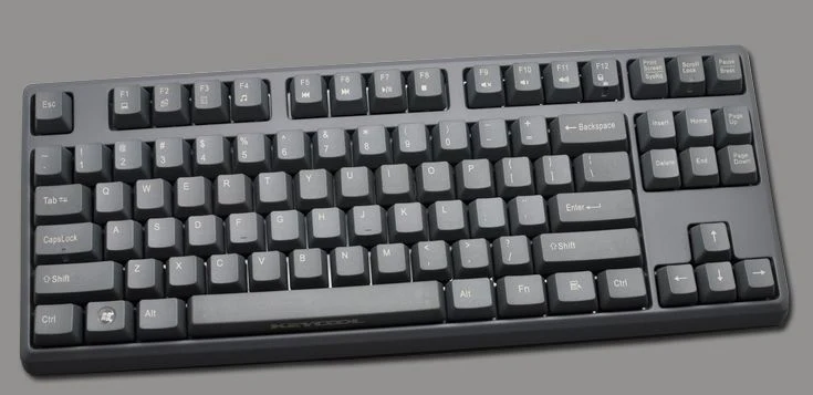 Keycool 87 Black PBT TKL Mechanical Keyboard