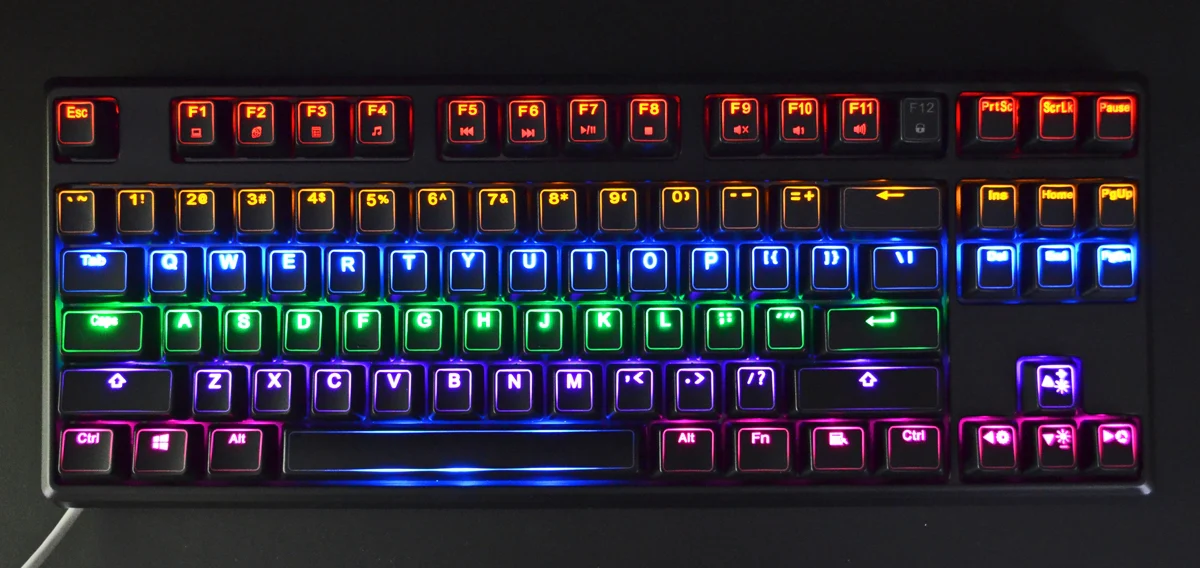 Keycool 87 Multi LED TKL Mechanical Keyboard
