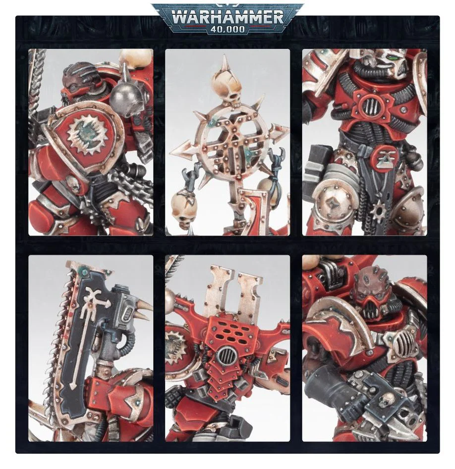 Warhammer 40000 World Eaters Khorne Berzerkers - Image 2