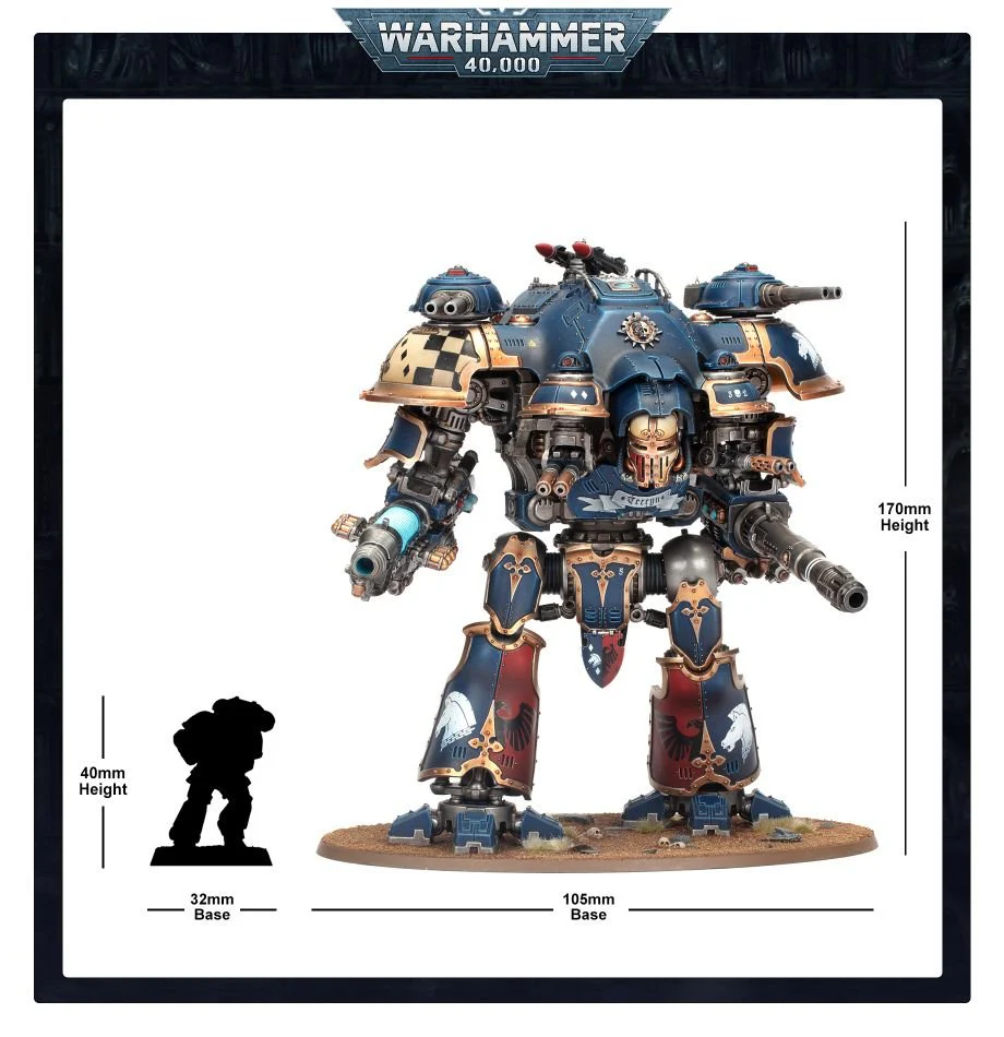 Warhammer 40000 Imperial Knights Knight Dominus Castellan - Image 3