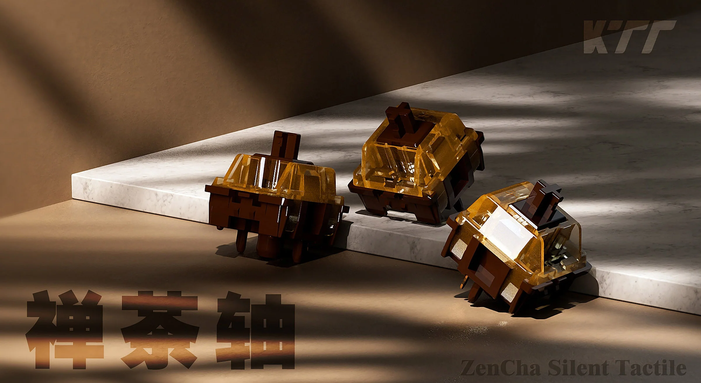 KTT ZenCha Silent 40g Tactile PCB Mount Switch - Image 3