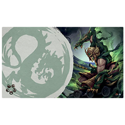Legend of the 5 Rings (L5R) RPG : Master of the High House of Light Playmat