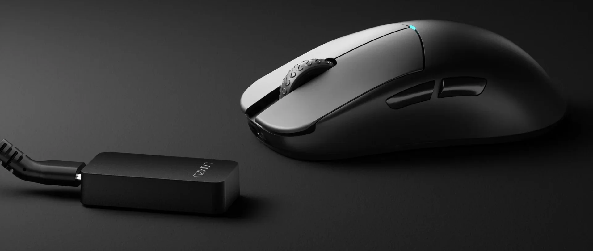 LAMZU Atlantis Mini Charcoal Black Wireless 1K / 4K Mouse - Image 8