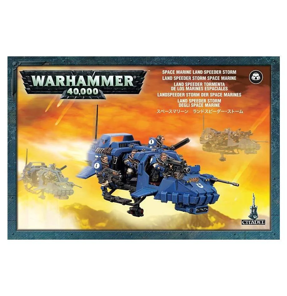 Warhammer 40000 Space Marines Land Speeder Storm - Image 9