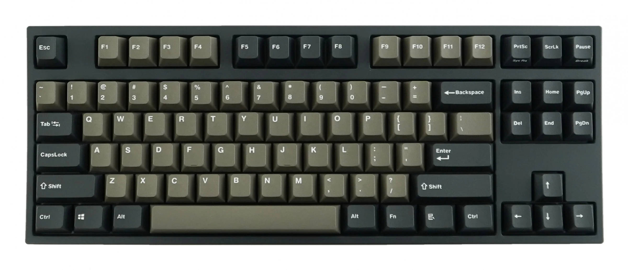 Leopold FC750R Dolch PD TKL Double Shot PBT Mechanical Keyboard