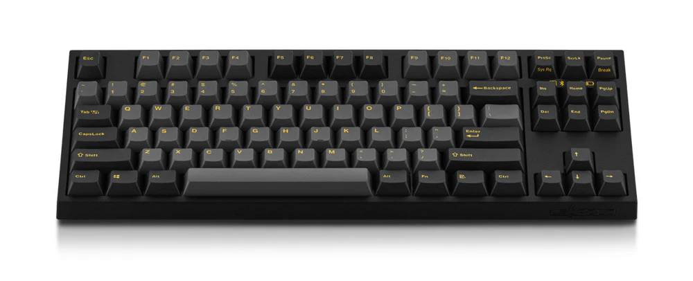 Leopold FC750RBT Ash Yellow TKL Bluetooth PD Double Shot PBT Mechanical Keyboard - Image 2