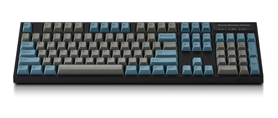 Leopold FC900RBT Bluetooth Blue/Grey PD Double Shot PBT Mechanical Keyboard - Image 2