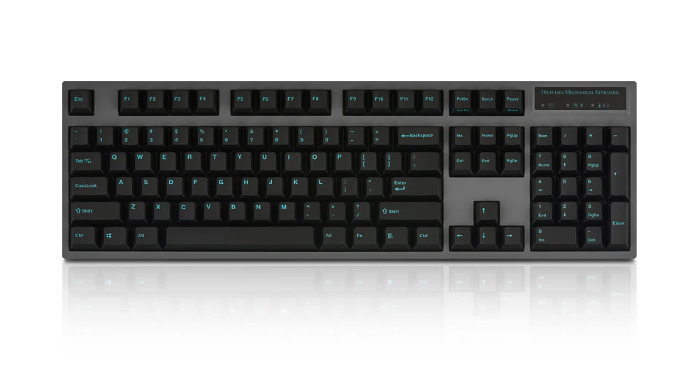 Leopold FC900RBT Charcoal Blue Bluetooth PD Double Shot PBT Mechanical Keyboard