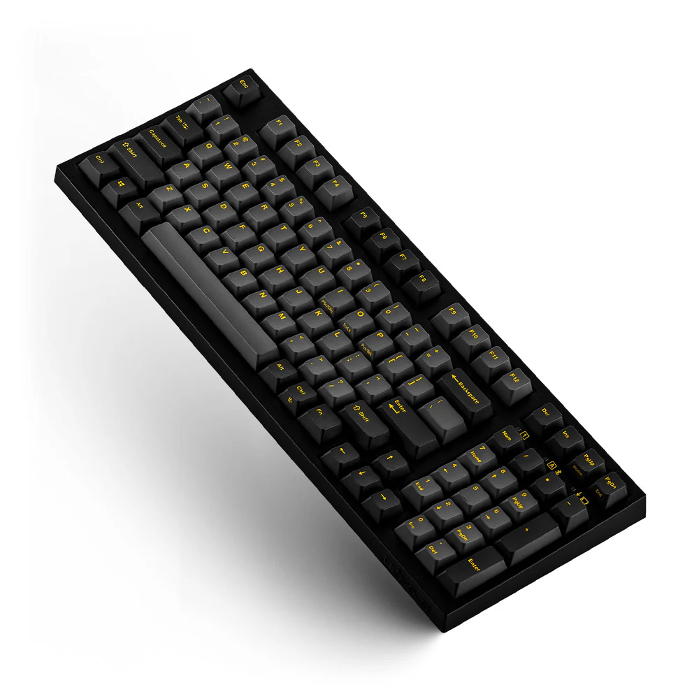 Leopold FC980MBT Ash Yellow Bluetooth PD Double Shot PBT Mechanical Keyboard - Image 2