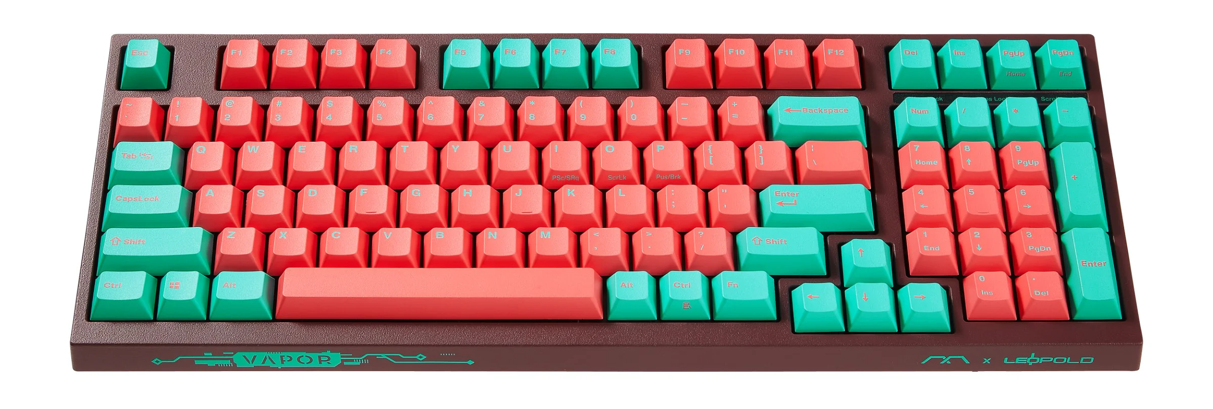 Leopold Vapor 103 Cherry Profile Double Shot PBT Keycap Set - Image 2
