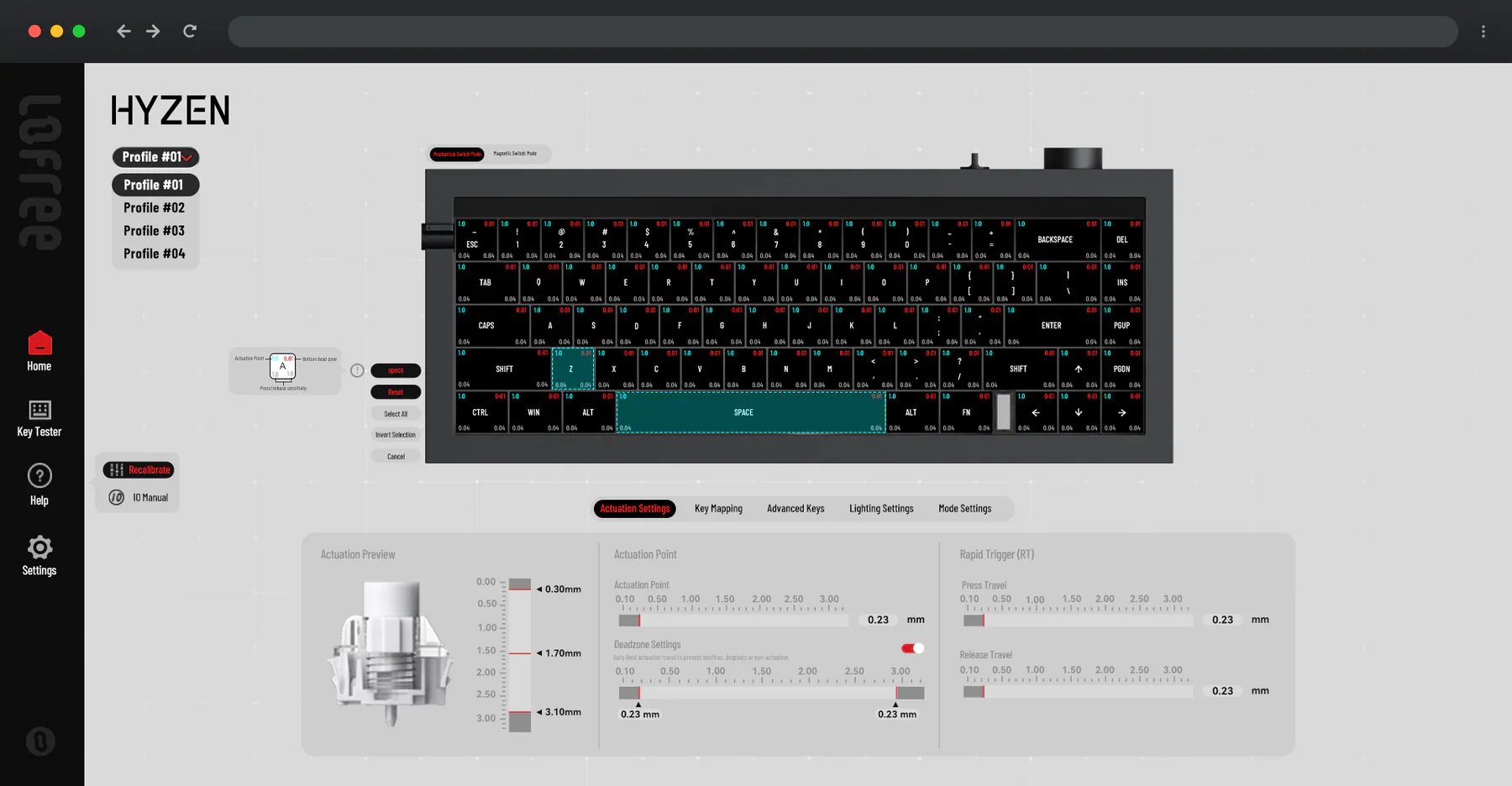 Lofree Hyzen67 Keyboard - Image 4