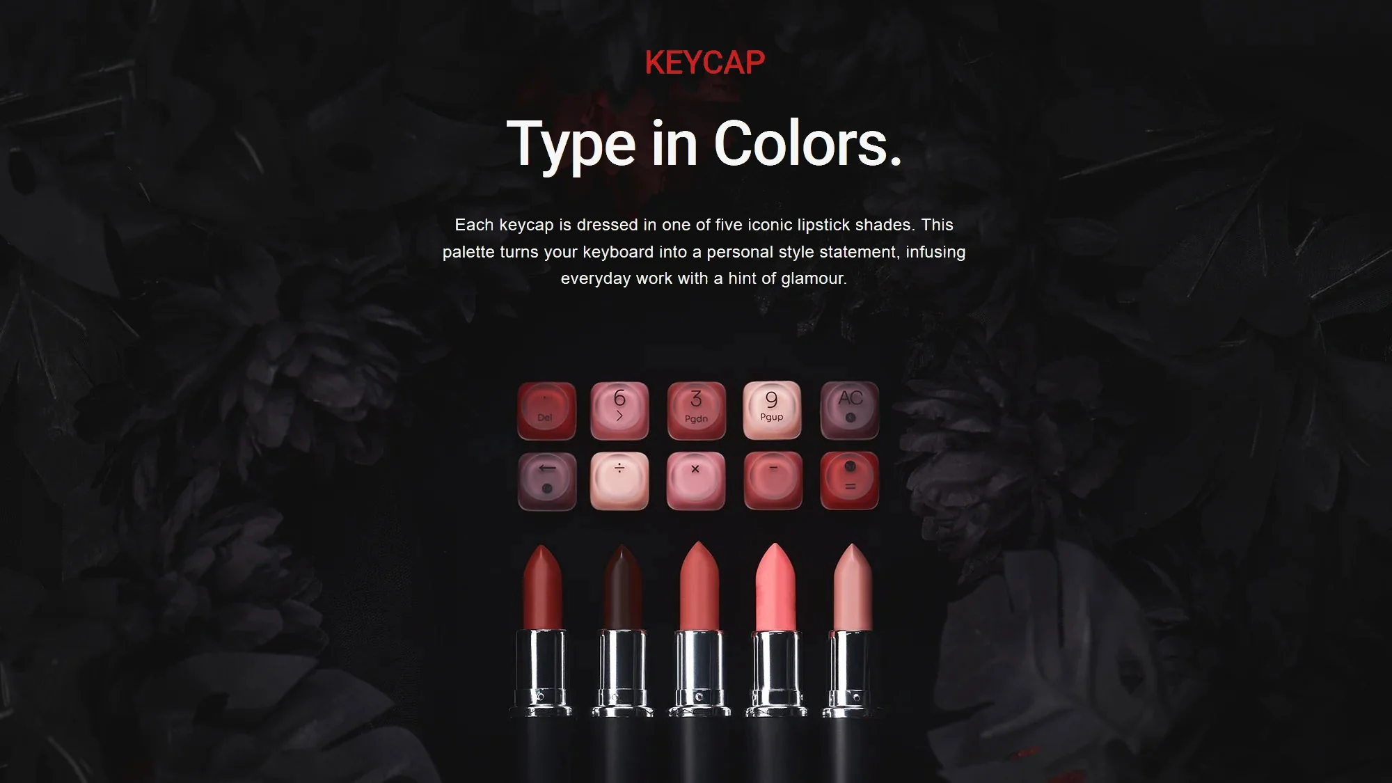 Lofree Lipstick Keyboard - Image 3