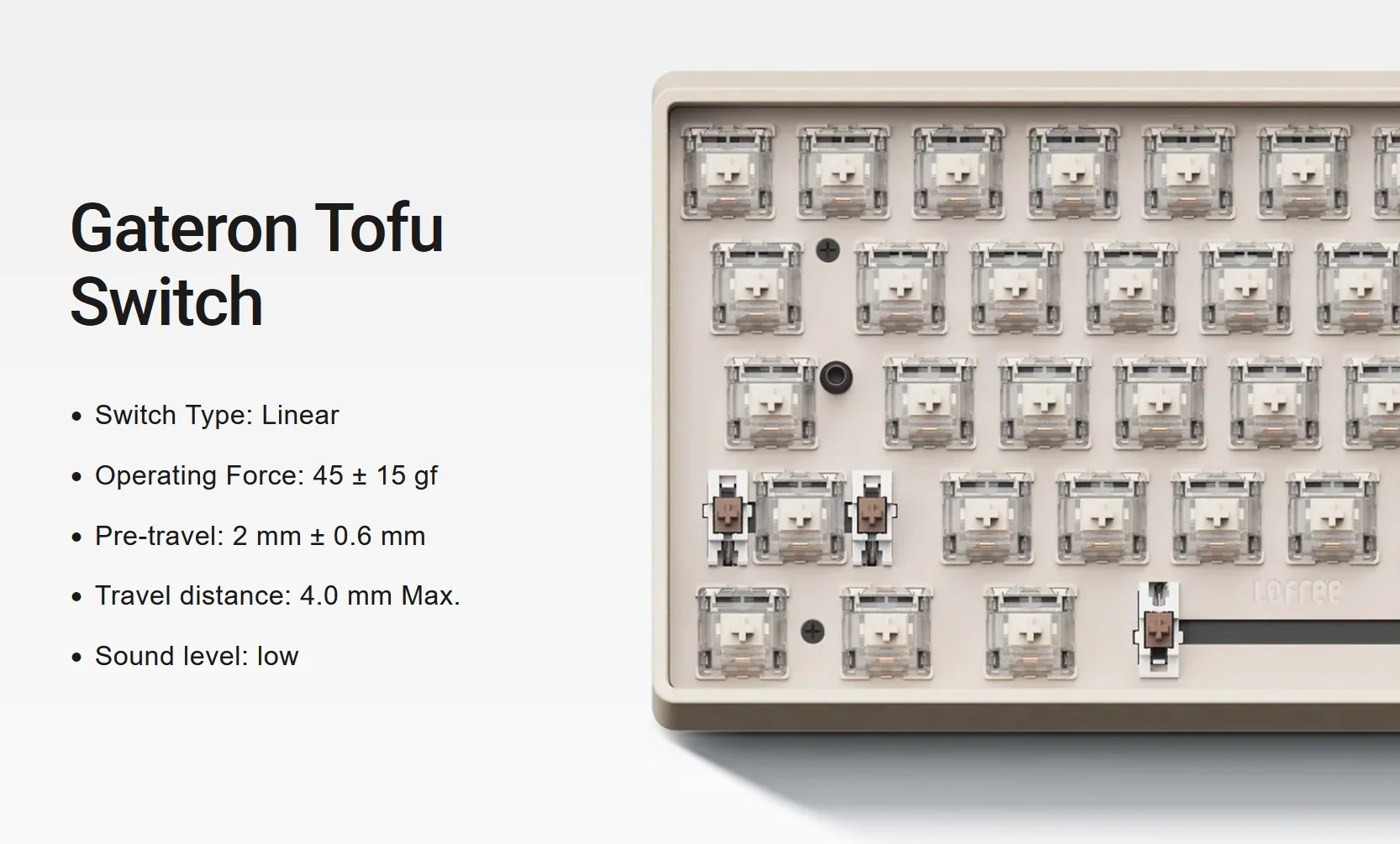 Lofree Tofu 68 Keyboard - Image 4