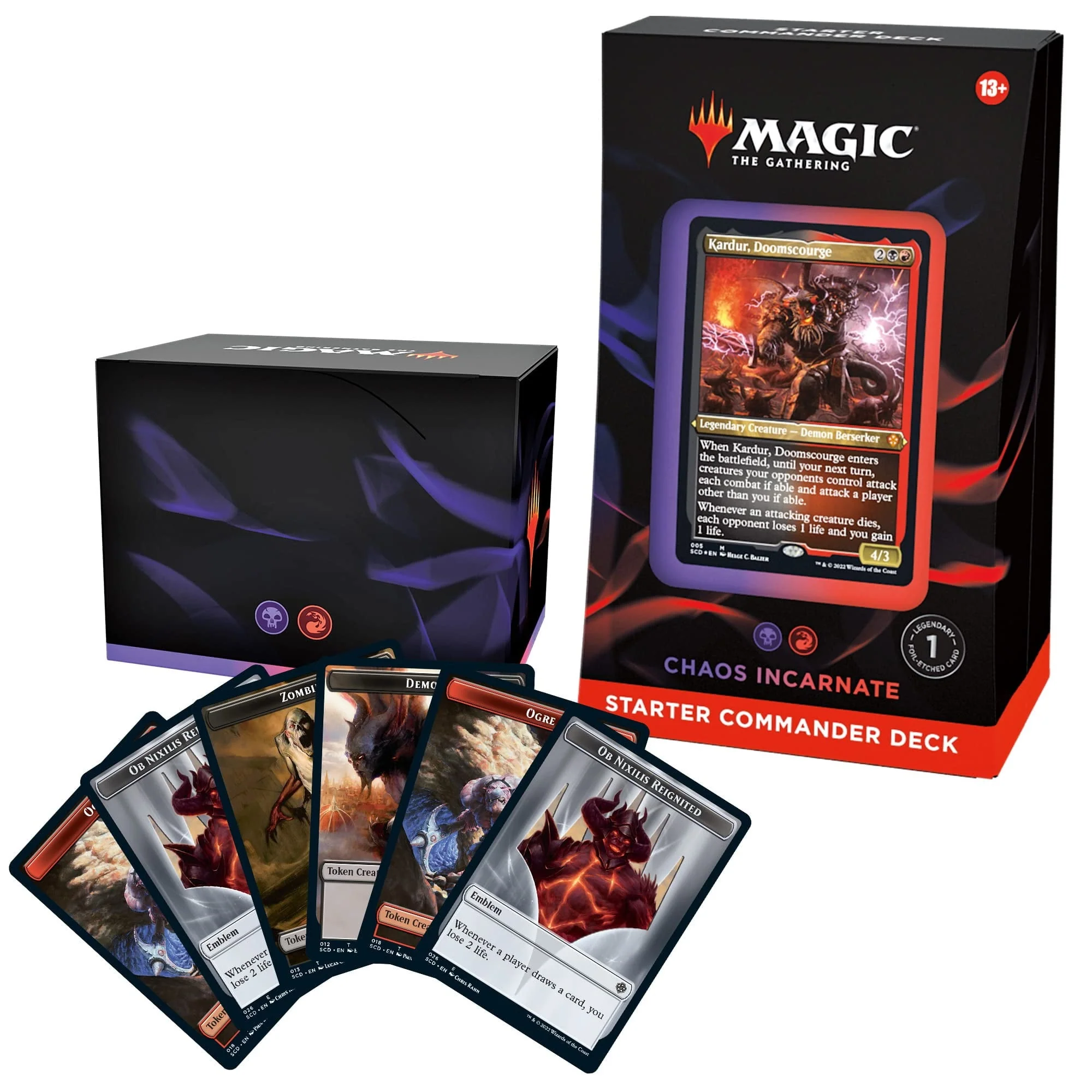 Magic The Gathering Starter Commander Deck Chaos Incarnate - Image 2