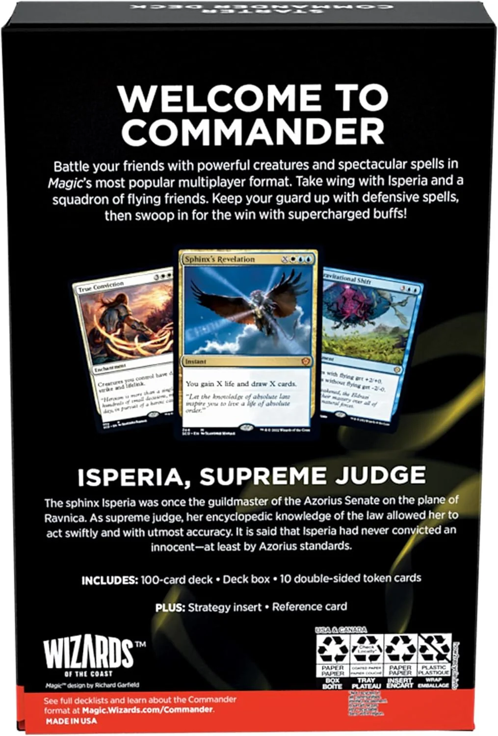 Magic The Gathering Starter Commander Deck First Flight - Image 3