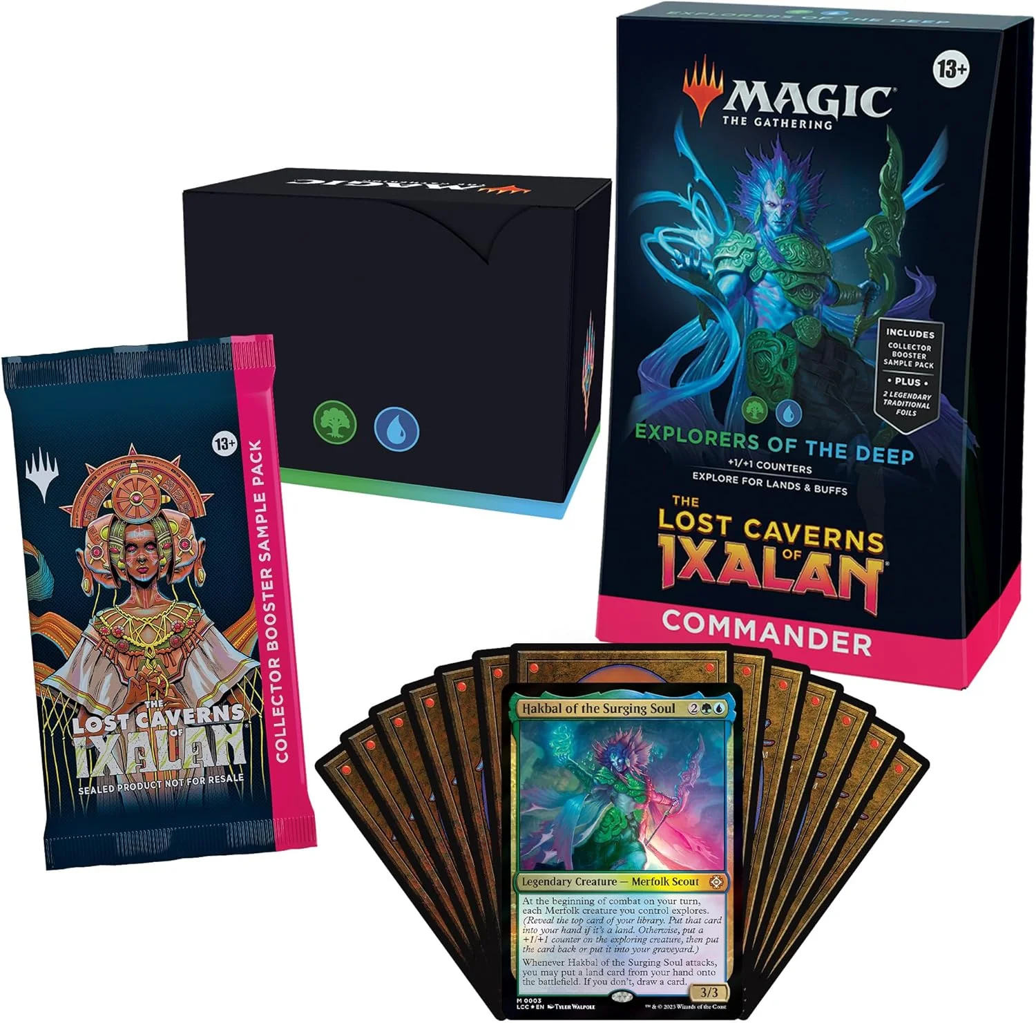 Magic The Gathering The Lost Caverns of Ixalan Commander Deck Explorers of The Deep - Image 2
