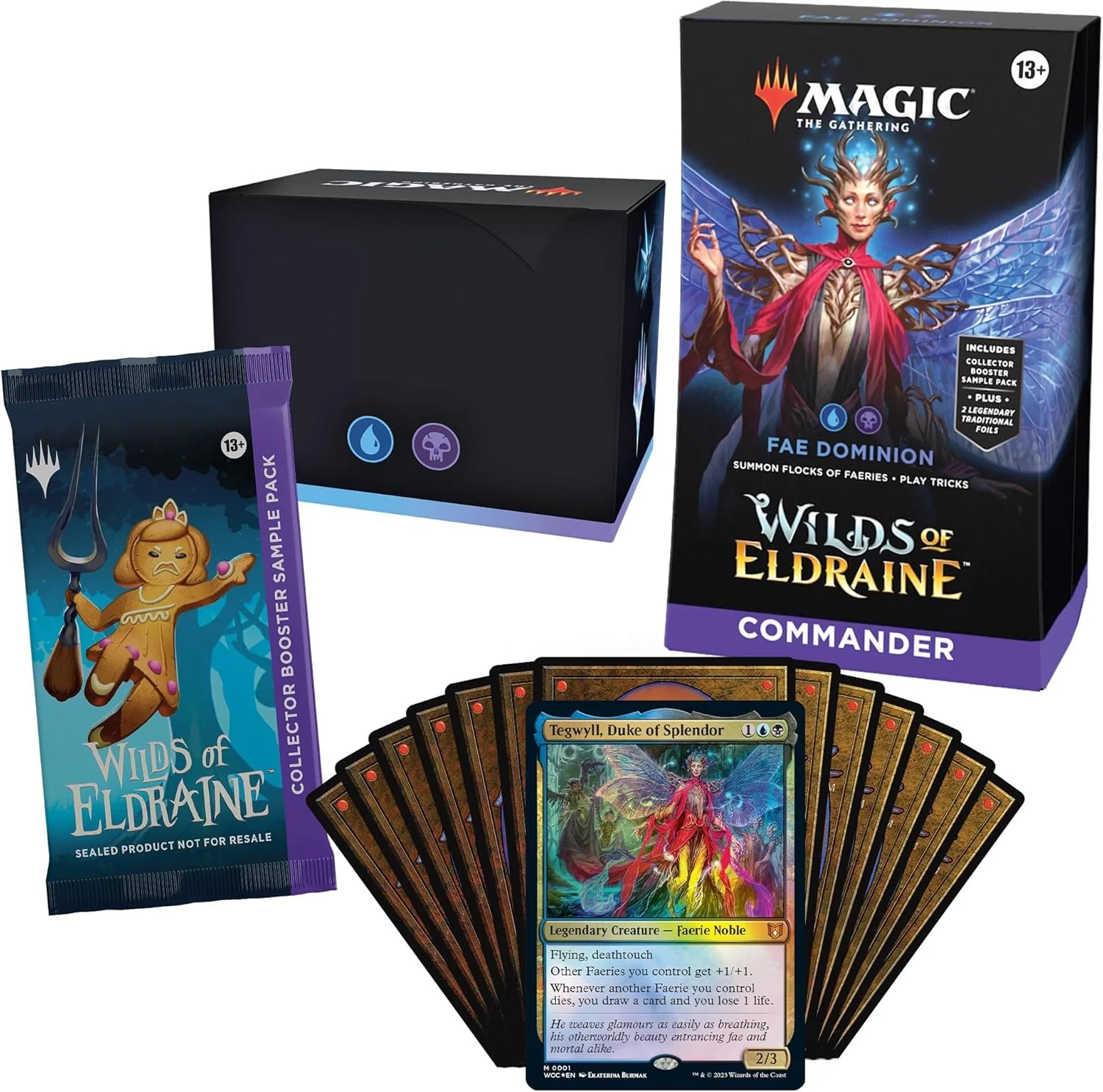 Magic The Gathering Wilds of Eldraine Commander Deck Fae Dominion - Image 2