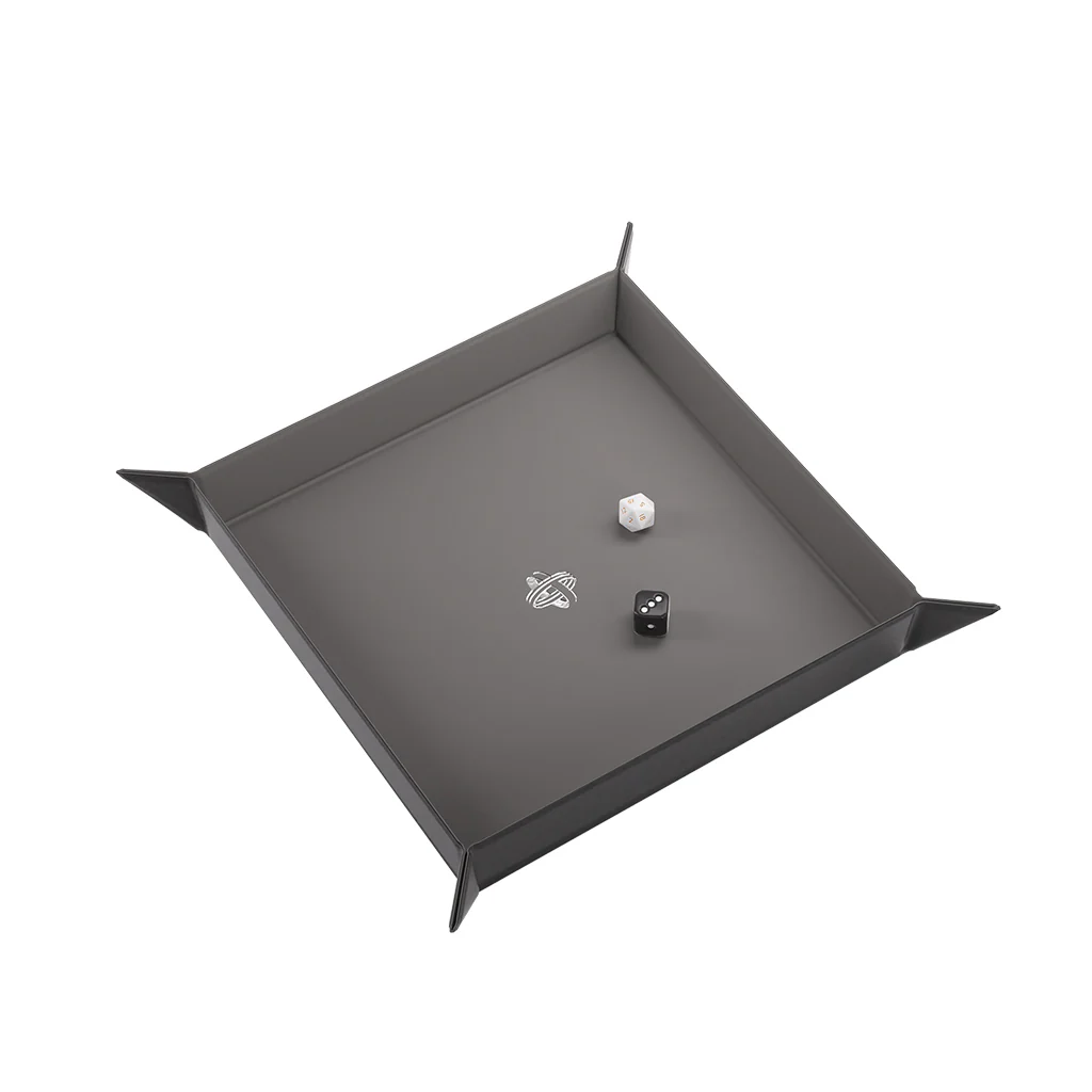 Magnetic Dice Tray Square Black / Grey - Image 3