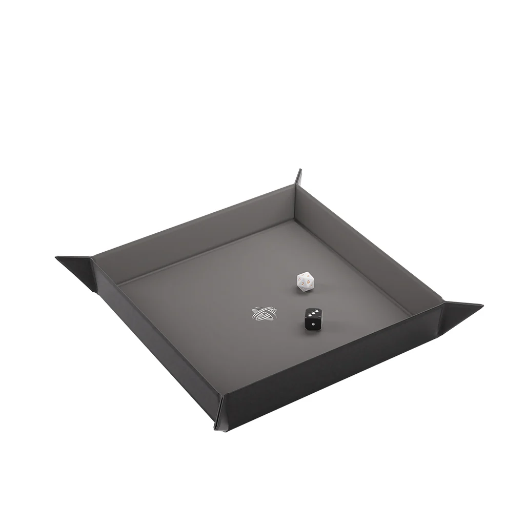Magnetic Dice Tray Square Black / Grey - Image 4