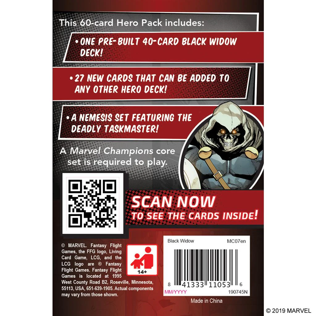 Marvel Champions : Black Widow Hero Pack - Image 2