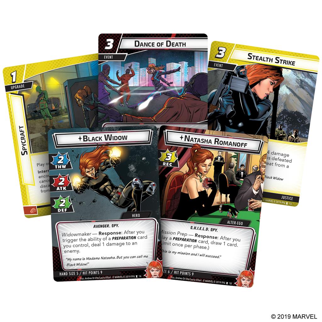 Marvel Champions : Black Widow Hero Pack - Image 3