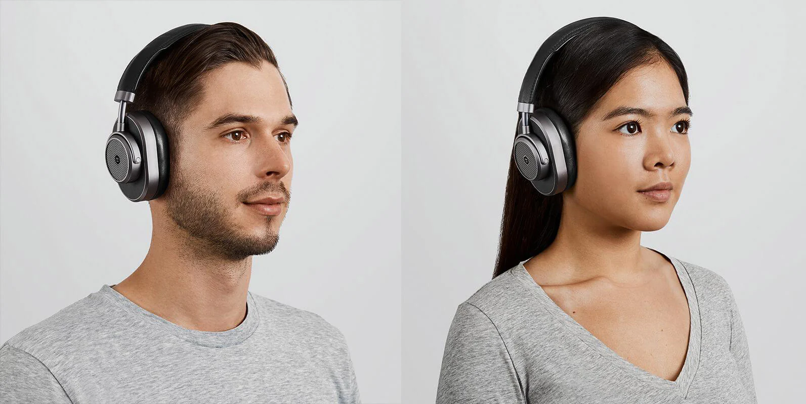 Master & Dynamic MW65 ANC Over Ear Wireless Headphones Gunmetal - Image 5