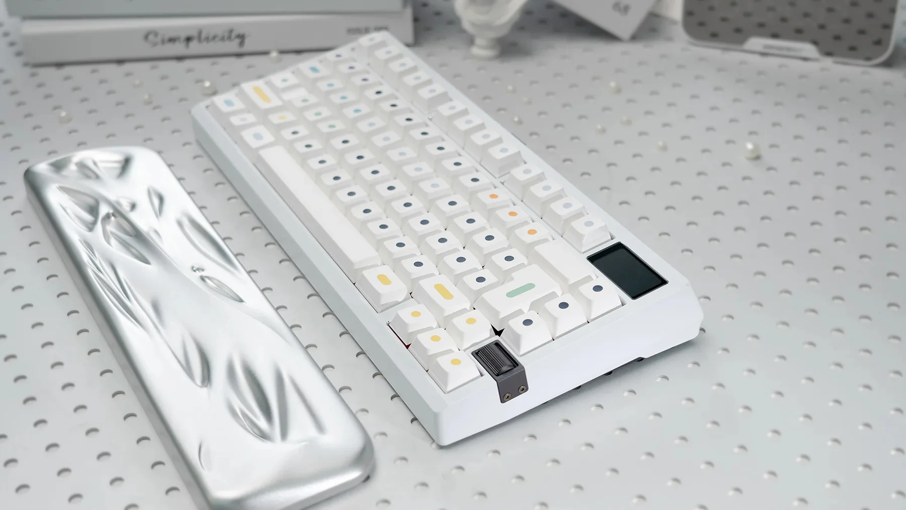 Meletrix x Elipsis Mercury Aluminum Wrist Rest Group Buy - Image 4