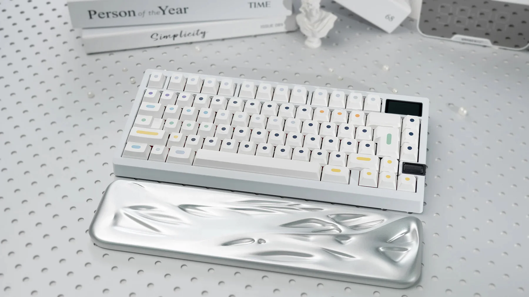 Meletrix x Elipsis Mercury Aluminum Wrist Rest Group Buy - Image 5