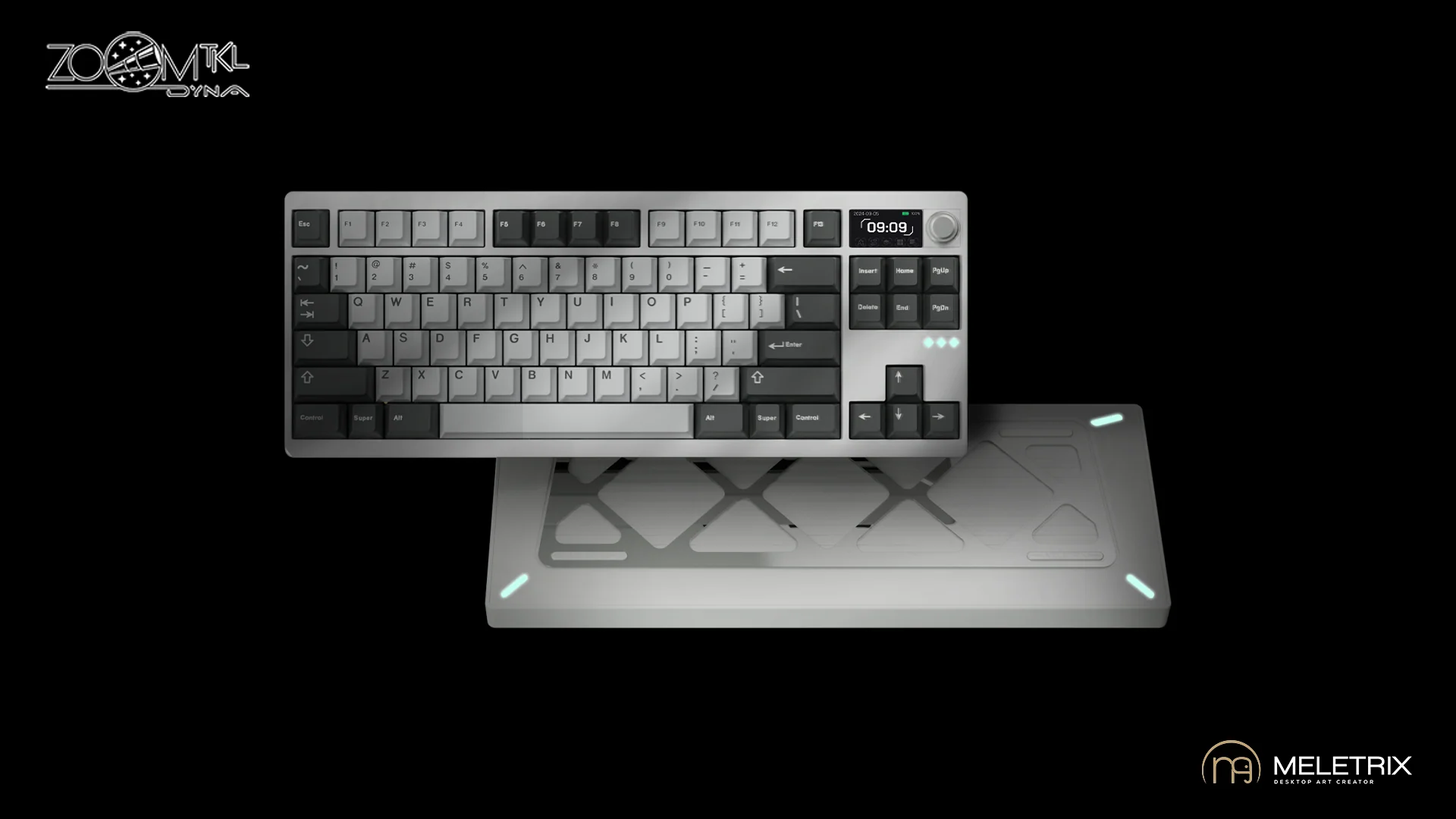 Meletrix Zoom TKL DYNA Aluminum Barebones Wireless DIY Keyboard Kit Group Buy - Image 49