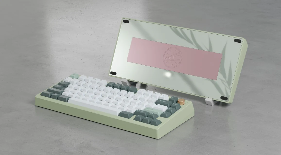 Meletrix Zoom75 Essential Edition Aluminum Barebones 75% Hotswap Wireless RGB Flex Cut PCB DIY Keyboard Kit - Image 28