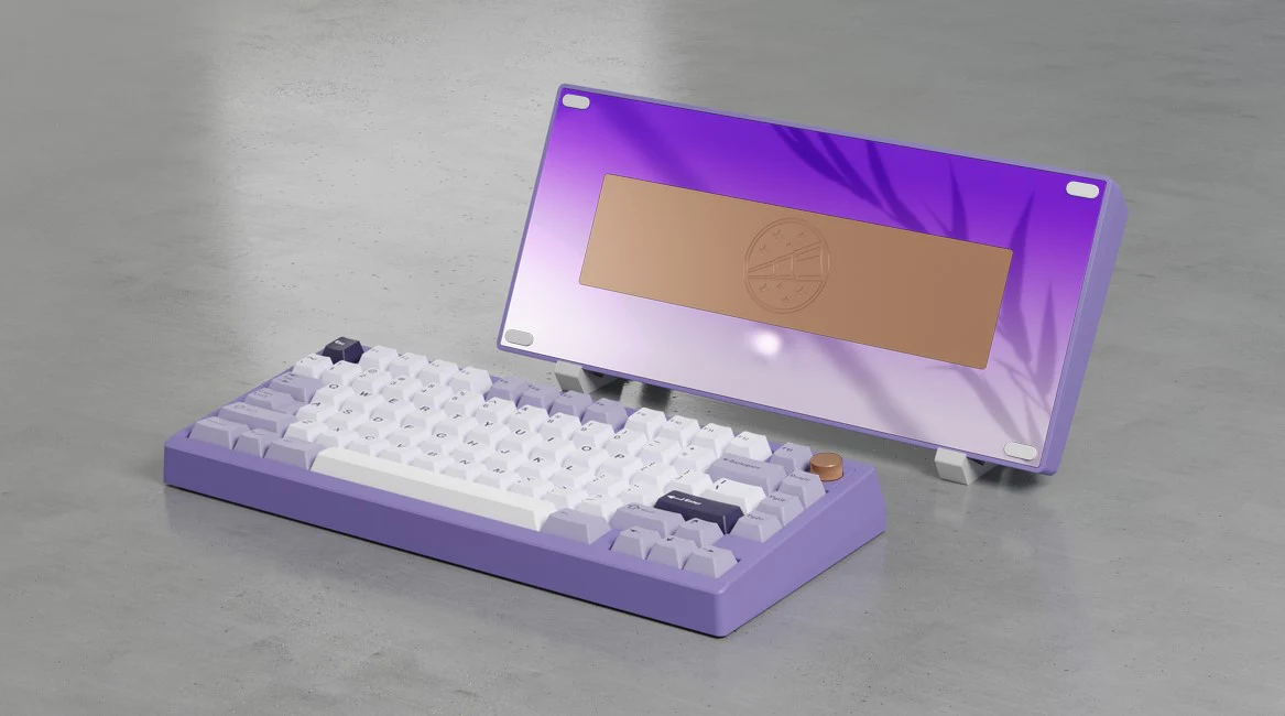 Meletrix Zoom75 Essential Edition Aluminum Barebones 75% Hotswap Wireless RGB Flex Cut PCB DIY Keyboard Kit - Image 54