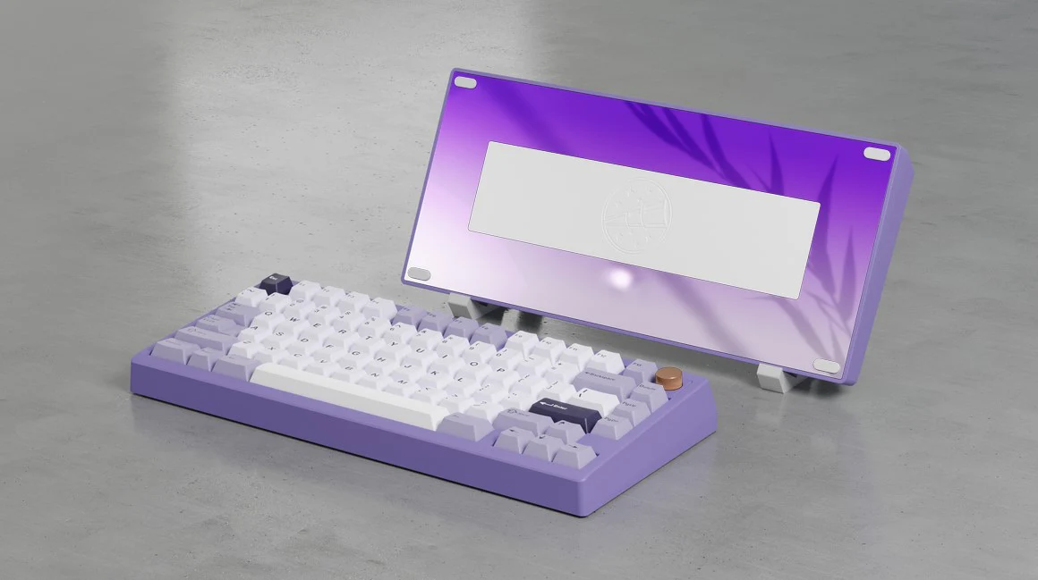 Meletrix Zoom75 Essential Edition Aluminum Barebones 75% Hotswap Wireless RGB Non- Flex Cut PCB DIY Keyboard Kit - Image 51