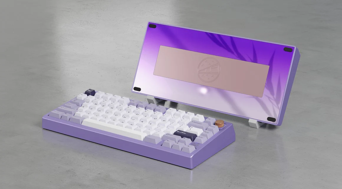Meletrix Zoom75 Special Edition Aluminum Barebones 75% Hotswap Wireless RGB Flex Cut PCB DIY Keyboard Kit - Image 10