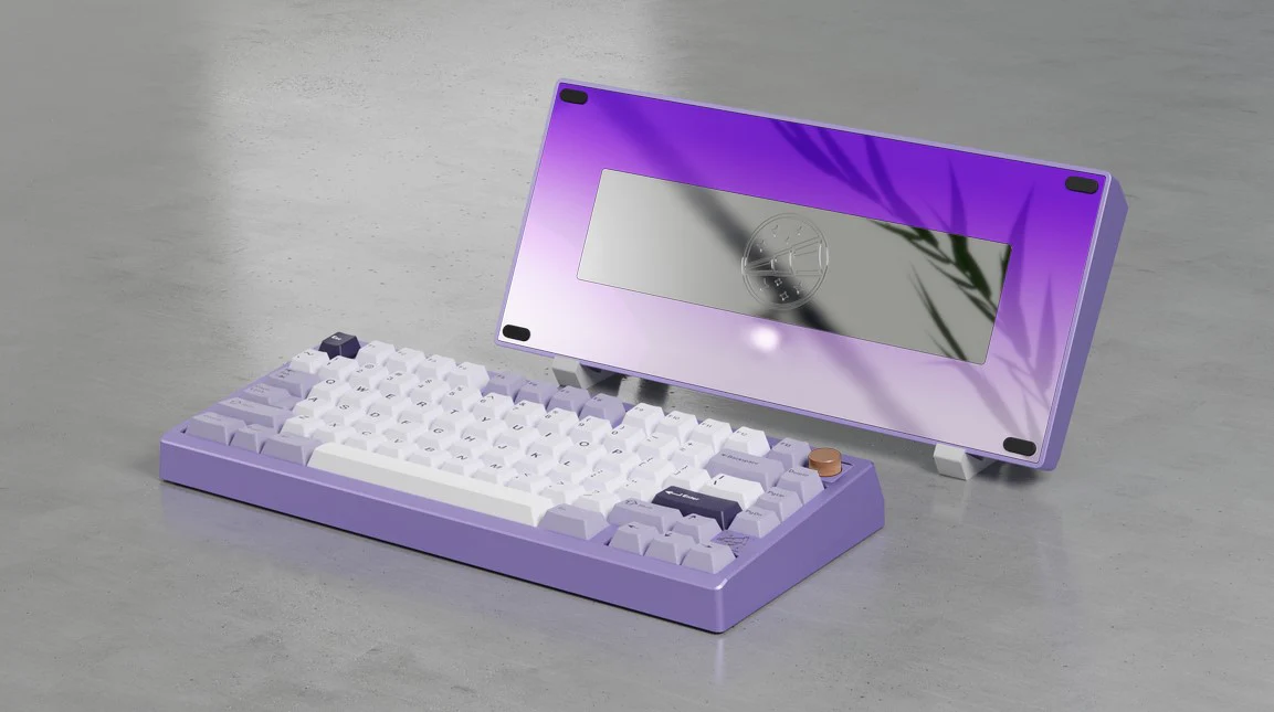 Meletrix Zoom75 Special Edition Aluminum Barebones 75% Hotswap Wireless RGB Flex Cut PCB DIY Keyboard Kit - Image 12