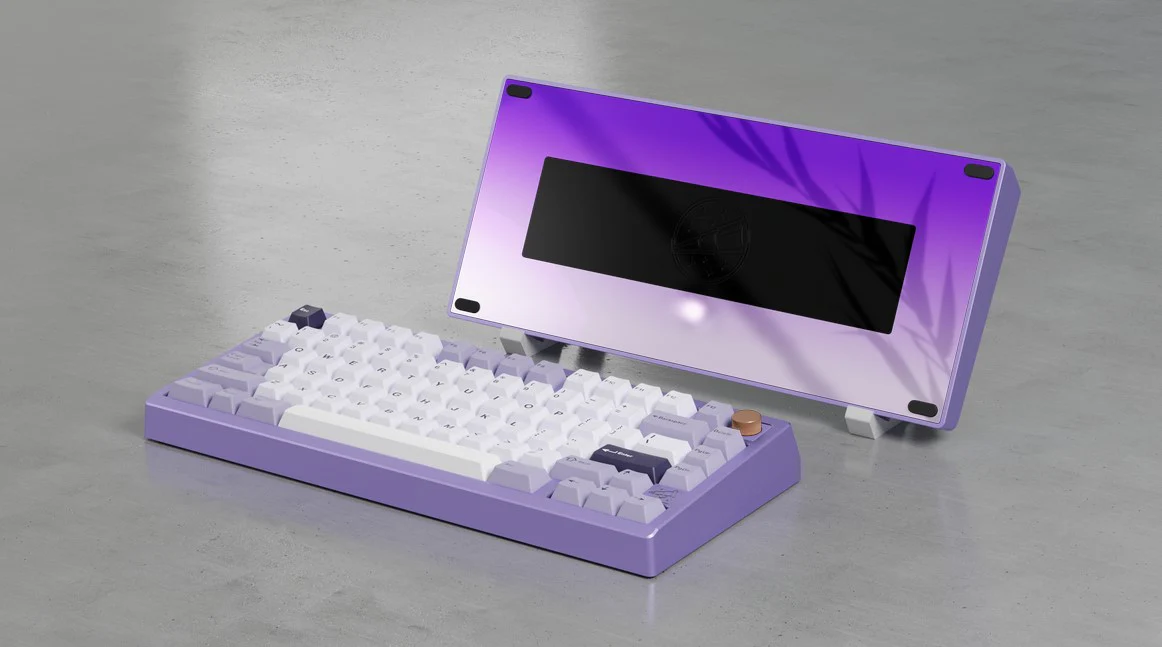 Meletrix Zoom75 Special Edition Aluminum Barebones 75% Hotswap Wireless RGB Flex Cut PCB DIY Keyboard Kit - Image 13