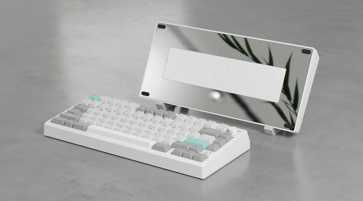 Meletrix Zoom75 Special Edition Aluminum Barebones 75% Hotswap Wireless RGB Flex Cut PCB DIY Keyboard Kit - Image 24
