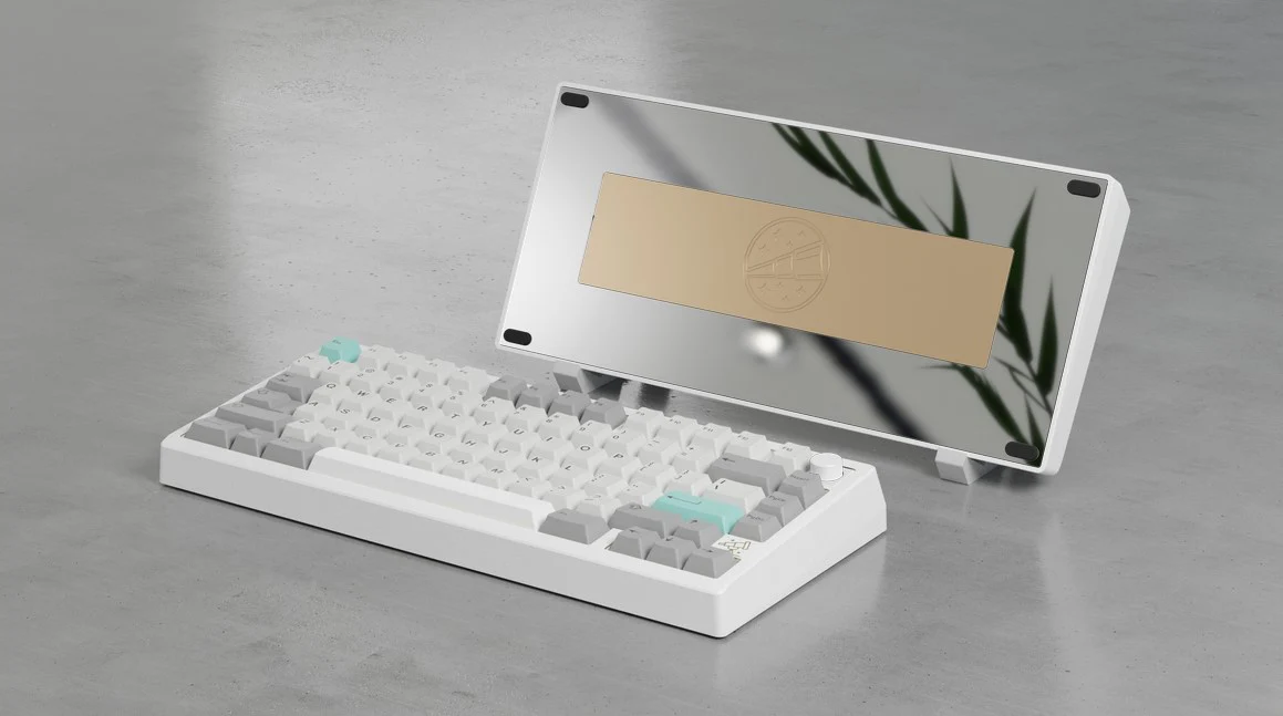 Meletrix Zoom75 Special Edition Aluminum Barebones 75% Hotswap Wireless RGB Flex Cut PCB DIY Keyboard Kit - Image 26