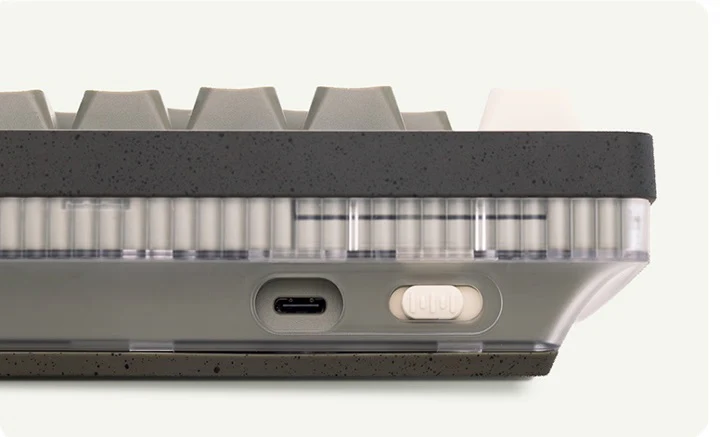 MelGeek Modern97 Slate Hotswap Wireless RGB Mechanical Keyboard - Image 3