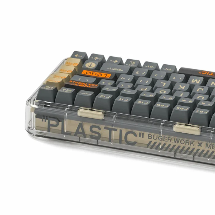 MelGeek Mojo84 Wasteland 75% Hotswap Wireless RGB Mechanical Keyboard - Image 4