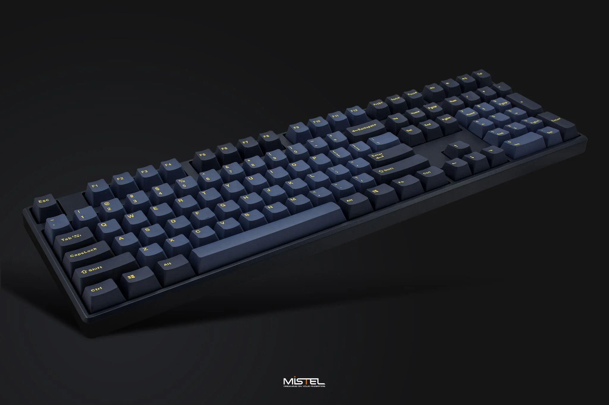 Mistel X8 Bluetooth Glaze Blue Double Shot PBT Mechanical Keyboard - Image 3