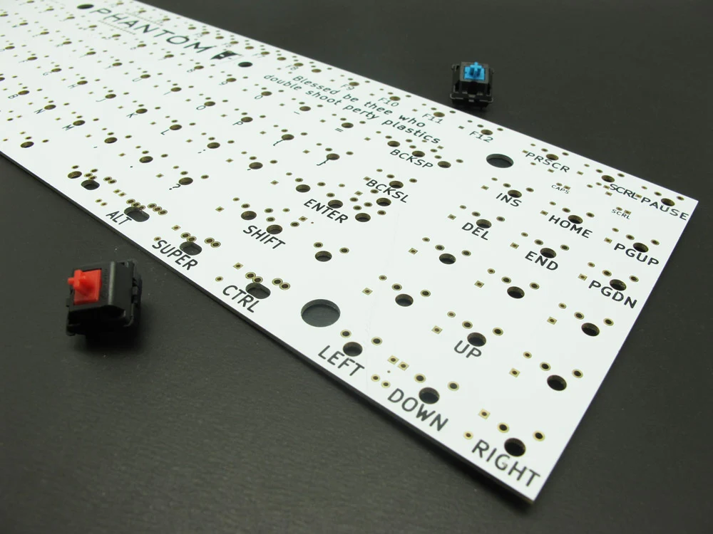 MK Phantom PCB Dual Layer Tenkeyless Electrical Board - Image 3