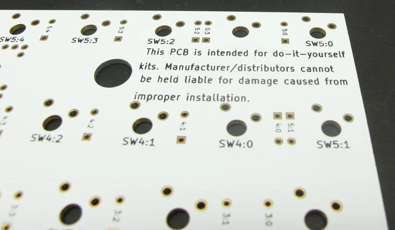 MK Phantom PCB Dual Layer Tenkeyless Electrical Board - Image 4
