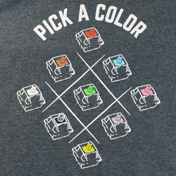 MK Pick a Color T-Shirt Grey - Image 3